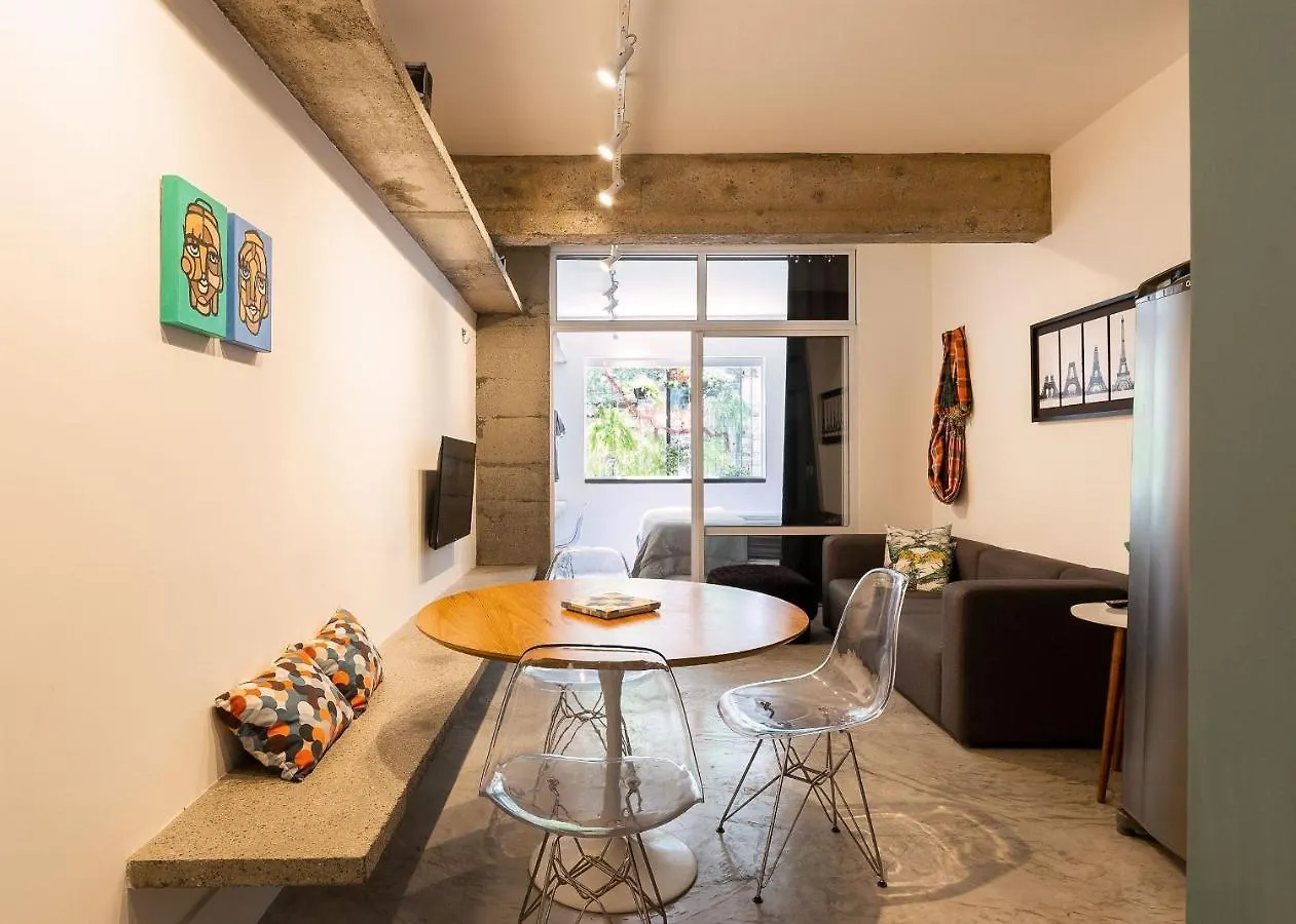 Apto Faria Lima - Pinheiros Com Ar Cond E Wi-Fi Apartment Sao Paulo 0*,