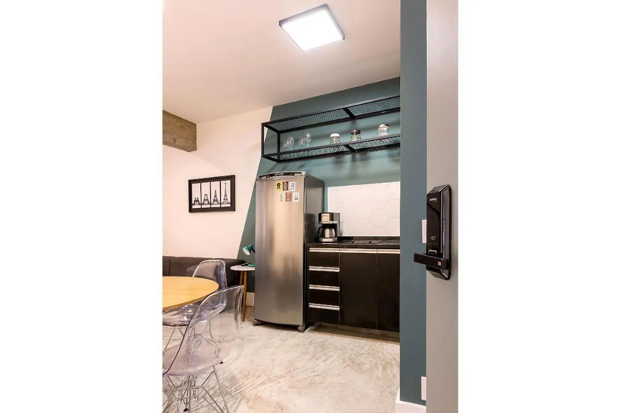 Apto Faria Lima - Pinheiros Com Ar Cond E Wi-Fi Apartment Sao Paulo Brazil